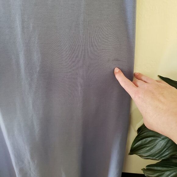 LuLaRoe Baseball Shirt Dress with Contrast Color - Picture 4 of 8